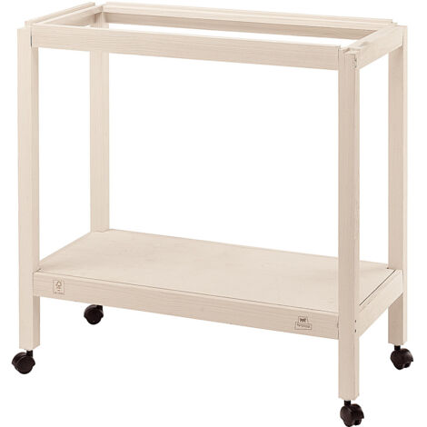 Ferplast STAND GIULIETTA 5 Support en bois FSC our cages Giulietta. Variante STAND GIULIETTA 5 - Misure: 69 x 34.5 x h 70 cm -