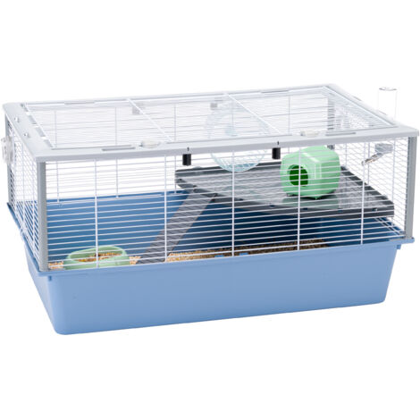 Ferplast CRICETI 15 Cage pour rongeurs FERPLAST CRICETI 80 : adaptée aux hamsters, design italien, accessoires inclus. Variante CRICETI 80 - Misure: 78 x 48 x h 39 cm -