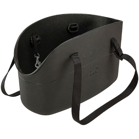 Ferplast WITH-ME SMALL Sac en résine pour le transport de chiens de petite taille. Différentes couleurs mode.. Variante - Misure: 14 x 35 x h 22 cm - Noir (1/2)