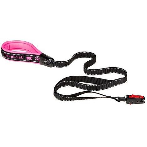 Ferplast SPORT DOG MATIC G Laisse pour chiens avec mousqueton automatique et deux poignées extra. Deux mesures, différentes couleurs.. Variante G25/120 - Misure: 25 mm x L 120 cm - Fuchsia