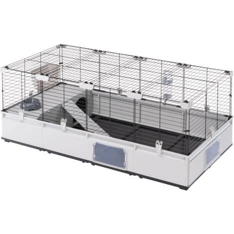 Ferplast MODULAR 3 Cage modulaire et extensible Modular 3 pour lapins et cochons d'Inde, en plastique et métal, complète avec accessoires tels que bol et abreuvoir.. Variante MODULAR 3 - Misure: 144 x (1/5)