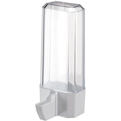 Ferplast SILVER 4558 Abreuvoir pour cages avec grilles verticales pour perruches dorées, calopsittes et perruches.. Variante SILVER 4558 - Misure: 6.1 x 7.7 x h 15.4 cm - 0.24 L - Coloris assortis (1/2)