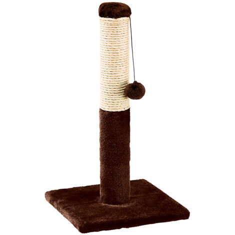 Ferplast Arbre à chats PA 4014 Griffoir pour chats avec boule pendentif. Variante PA 4014 - Misure: 29 x 29 x h 53 cm - (1/5)