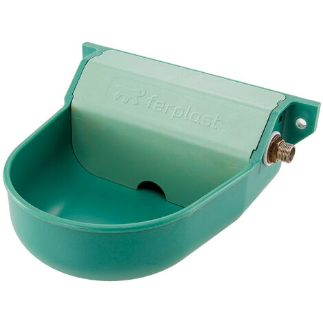 Ferplast SPRING - 1,5 L Distributeur d'eau automatique pour chiens. Variante SPRING - Misure: 24.5 x 22.5 x h 10 cm - 1.5 L - Sea blue (1/3)