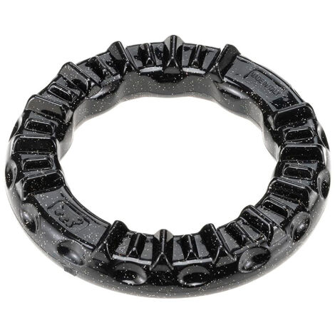 Ferplast SMILE Anneau Jouet dentaire pour chien, anneau Ferplast Smile de taille moyenne pour l'hygiène bucco-dentaire. Saveur de viande. A remplir avec des croquettes ou des snacks.. Variante M - Mis (1/5)