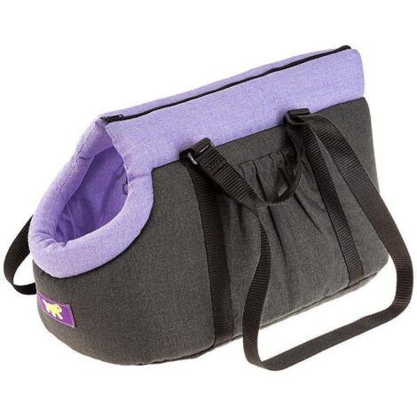 Ferplast BORSELLO  Sac de transport pour chiens et chats. Variante 60 - Misure: 48 x 26 x h 26 cm - Lilac