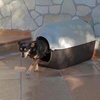 Ferplast KENNY Niche pour chiens en résine thermo-plastique - 5 tailles. Variante KENNY MINI - Mesures: 40 x 66 x h 40 cm -