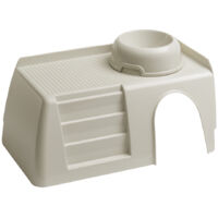 Ferplast PUB 3253 Maisonnette en plastique pour cage Cavie 15. Variante PUB 3253 - Misure: 42 x 25 x h 16.5 cm -