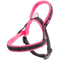 C: 50/÷60 cm A: 37/÷47 cm B: 55/÷65 cm L 25 cm Noir Fermeture Par Micro-Regulation Ferplast Harnais Ergonomique pour Chiens Ergotrekking P Medium