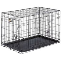 Ferplast DOG INN Box pliable pour chiens en différentes mesures. . Variante DOG-INN 90 - Misure: 92.7 x 58.1 x h 62.5 cm - Noir