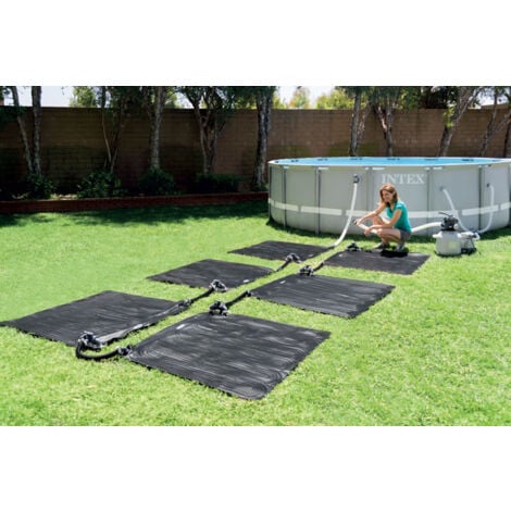 Tapis solaire chauffant Intex pour piscine hors-sol