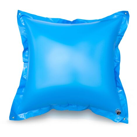 Coussin Gonflable Hiver Pour Piscine 120x120 Cm - Protection Gel, Avec Corde 15 M, Bleu