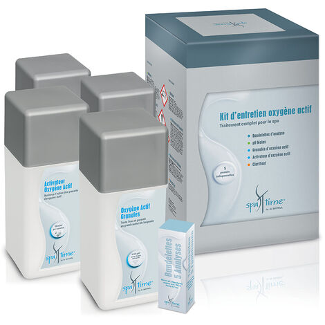 Kit de traitement oxygène actif SpaTime pour spa - Bayrol