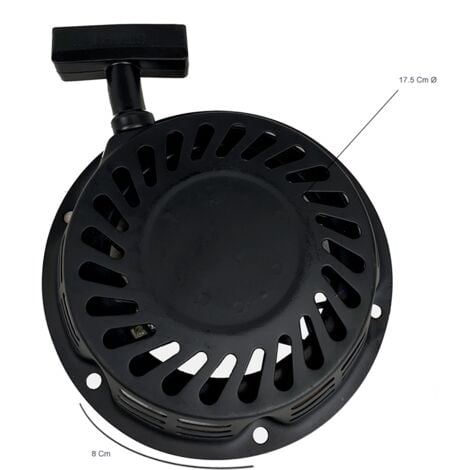 Tirador arranque completo motores OHV tipo honda y genéricos 140/160/168/198/208/212