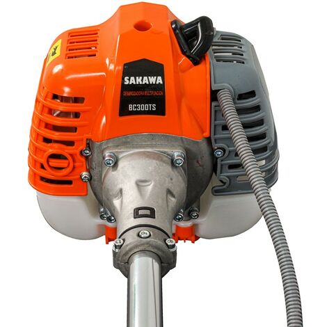 Vareador De Olivas A Gasolina SAKAWA 48cc - Con Accesorio Desbrozador, Motor 2T 2.3CV, Ideal Para Altura