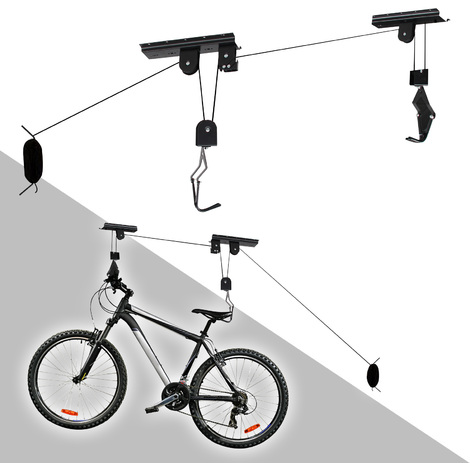 ceiling mount bike storage