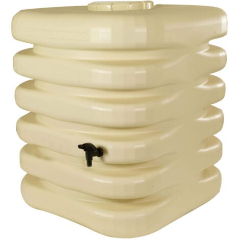 Récupérateur d'eau CUBIQUE 1000 Litres beige