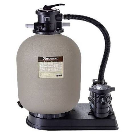 Hayward – Groupe de filtration pour piscine 6 m³/h – Débit max 6 m³/h – Cuve polyéthylène résistante – Vanne Vari-Flo™ 6 positions (1/2)