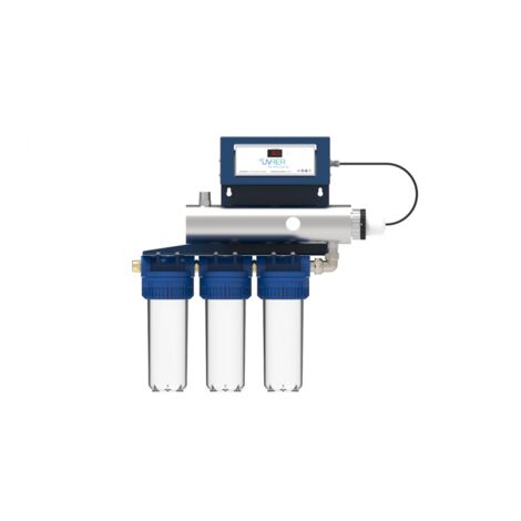 Station UV Modul'eau 3 filtres 3,7 m3/h - stérilisateur UVc