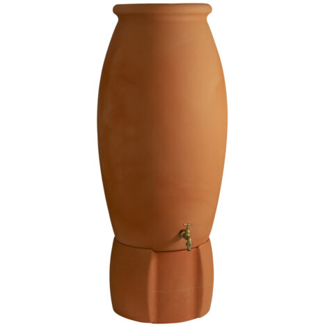 Récupérateur à eau rotomoulé Jarre 235 litres aspect terre cuite (1/2)