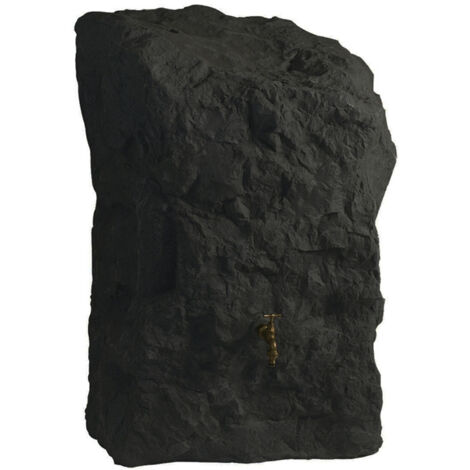 Récupérateur d'eau de pluie 300 L – Couvercle clip et robinet en laiton – Dimensions 60 x 80 x 97 cm – Polyéthylène rotomoulé – Bellijardin
