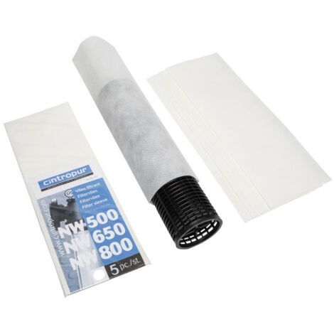 Sacs Filtrants En Feutre 5 Microns - Lot De 2 - 17,8 X 43,2 Cm - Pour Filtration Eau, Peinture, Huile