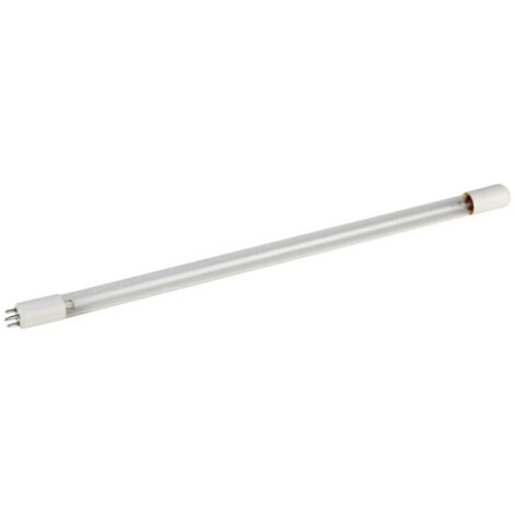 Orion – Lampe UVC mono culot 25W – Longueur 400 mm – Diamètre 15 mm – Neutralise bactéries et virus dans le réseau d'eau