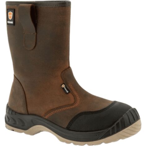 Bottes de sécurité mixte PARADE NORDIK S3 Marron / Noir 42