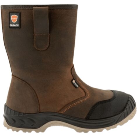 Bottes de sécurité mixte PARADE NORDIK S3 Marron / Noir 42