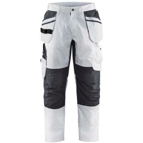LMA - Pantalon de travail (Pinceau) - Ce pantalon blanc de travail