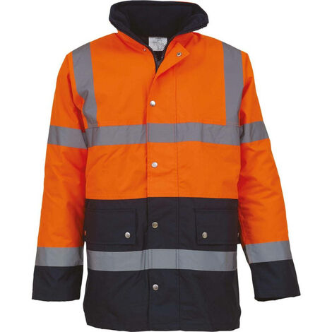 Veste De Securite Bicolore Haute Visibilite Yoko Go Rt 3279 Orange Marine M Veste De Securite Bicolore Haute Visibilite Yoko Go Rt 3279 Orange Marine M