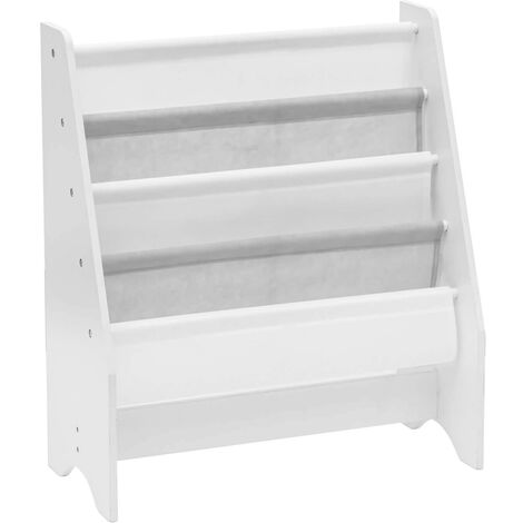 Rebecca Mobili Scaffale Cubi Libreria Moderna Mdf Bianco 6