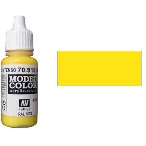 Vallejo Model Color acrylic paint - 70.915 Deep Yellow