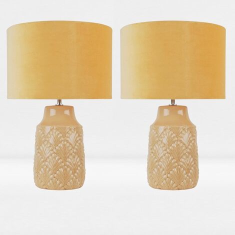 Ochre deals table lamp