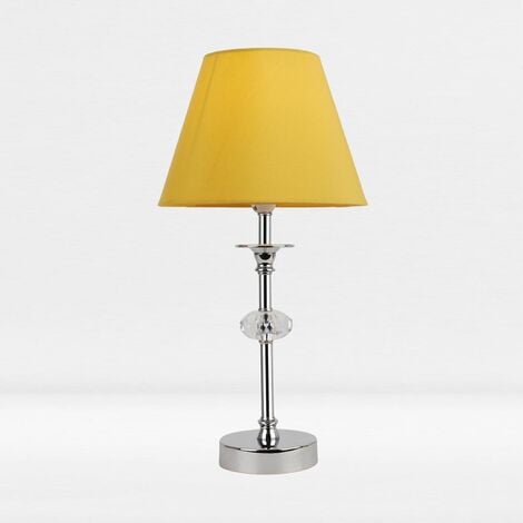 Ochre bedside store lamp