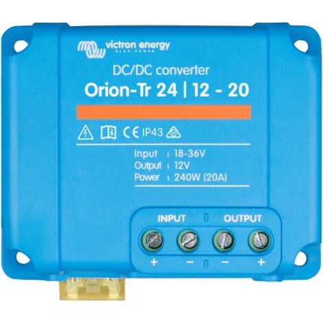 Orion-Tr 24/12-30A (360W) avec isolation galvanique