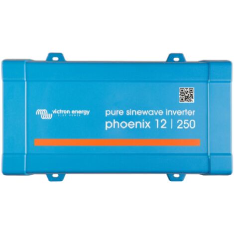 Victron – Convertisseur de tension 12V 250W 230V – Rendement 90% – Protection IP21 – Pour installations photovoltaïques et éoliennes