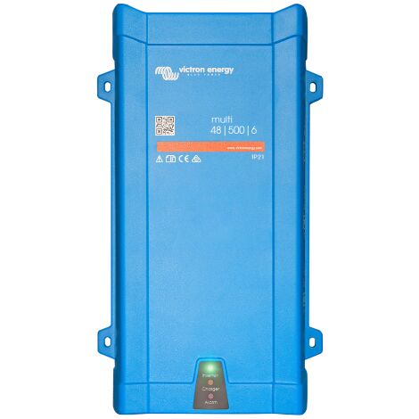 Victron – Convertisseur de tension 48 V 500 VA 16A – Système de transfert rapide – Gestion d'énergie efficace – Pour batteries et secteur