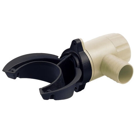 Garantia – Collecteur récupérateur d'eau de pluie Speedy Eco – Couleur sable – Compatible gouttières 80/100 mm – Fonction trop-plein automatique