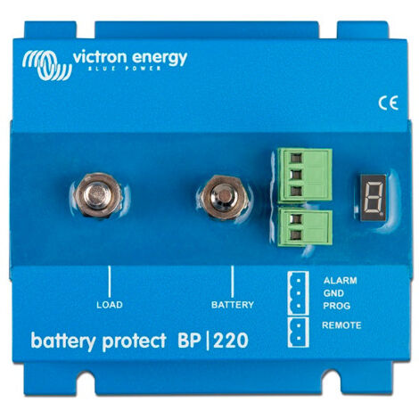 Victron – Protecteur de batterie 12/24V 220A – Déconnexion automatique des charges non essentielles – Protection contre surtension – Compatible batteries Li-ion