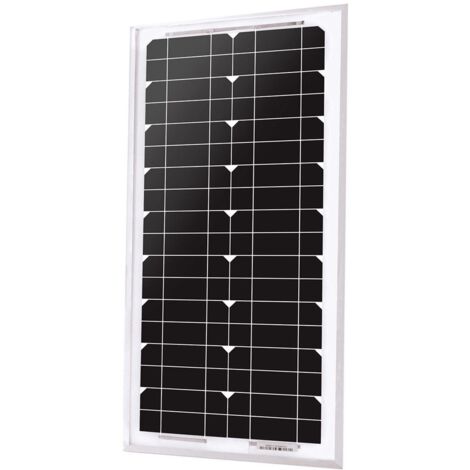 panneau photovoltaïque - 5W - 12V - monocristallin (1/2)
