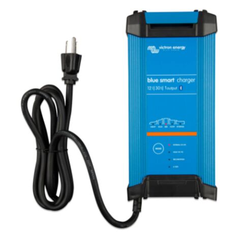 Chargeur de batterie moto 12V 30A – Bluetooth – Algorithme de charge adaptatif – Compatible plomb et lithium-ion – Garantie 5 ans – Victron Energy (1/7)