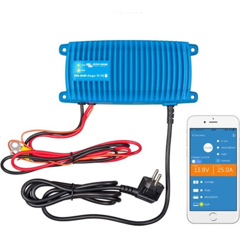 Chargeur de batterie Blue Smart IP67 12V et 25A prise 230V CEE 7/7