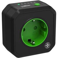 Ansmann – Prise coupe veille pour appareils électriques 5024063 – Technologie ZERO WATT – Réduction consommation 0W – 2500W – 10A – Format type F allemand