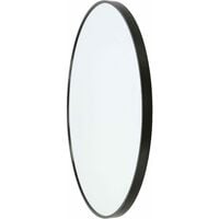 Pandora round mirror - small - black - Black