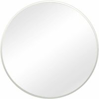 Pandora round mirror - large - silver - Silver