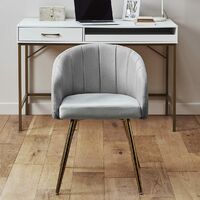 Duri office chair – light grey - Grey