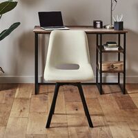 Margot office chair – cream and black - Cream/ black