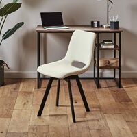 Margot office chair – cream and black - Cream/ black