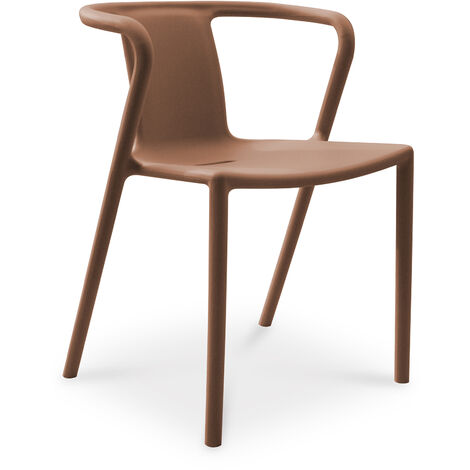 DIEGO - Fauteuil de jardin empilable en Polypropylène - CITY GARDEN (1/8)